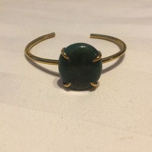 Lena Bernard gold stone cuff